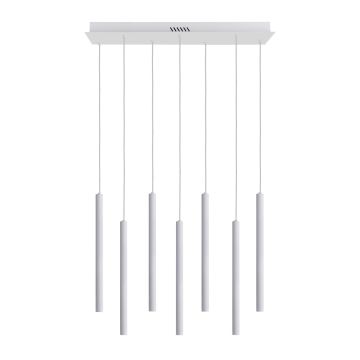 Italux Valdes PND-22302-7-WH Suspension lumineuse 7x35W/LED 3000K|4000K|6000K 1300lm IP20