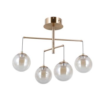 Italux Velada PND-34381-4-HBR Lampe de plafond 4x20W/LED 3000K 1810lm IP20