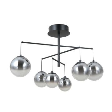 Italux Velada PND-34381-6-BK Suspension lumineuse 6x30W/LED 3000K 2010lm IP20