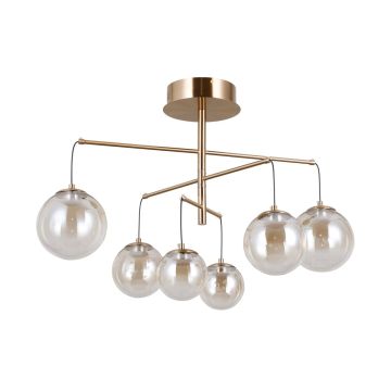 Italux Velada PND-34381-6-HBR Lampe de plafond 6x30W/LED 3000K 2010lm IP20