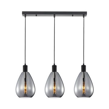 Italux Zulo PND-27812-3-BK-SG Suspension lumineuse 3x40W/E27 IP20