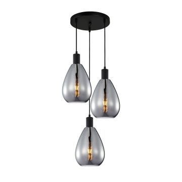Italux Zulo PND-27812-3A-BK-SG Suspension lumineuse 3x40W/E27 IP20