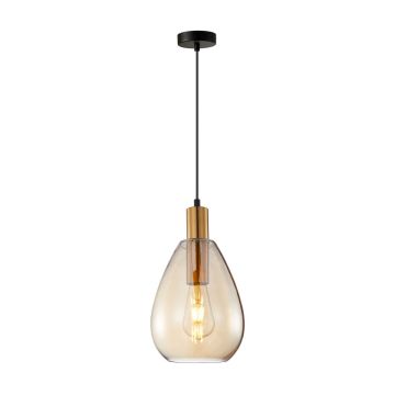 Italux Zulo PND-27812-BRO-AMB Suspension lumineuse 1x40W/E27 IP20