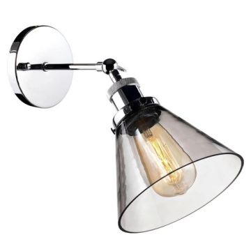 Altavola Design NEW YORK LOFT LA034/W_smoky_chrom Applique murale 1x40W/E27 IP20