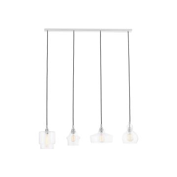 Kaspa LONGIS 10523409 Suspension lumineuse 4x25W/E27 IP20