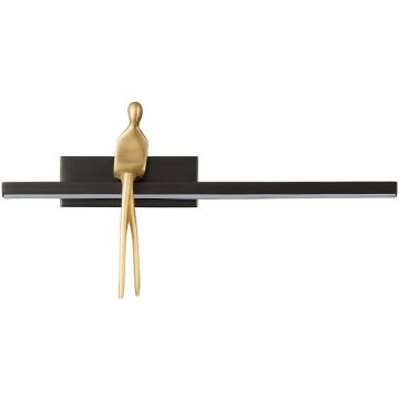 Step Into Design AMICI ST-B3578 black Applique murale 1x5W/LED 3000K 400lm IP20
