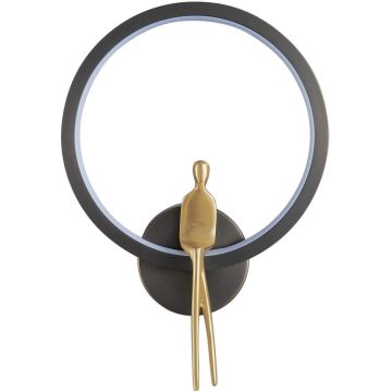 Step Into Design AMICI ST-B3607 black Applique murale 1x10W/LED 3000K 400lm IP20