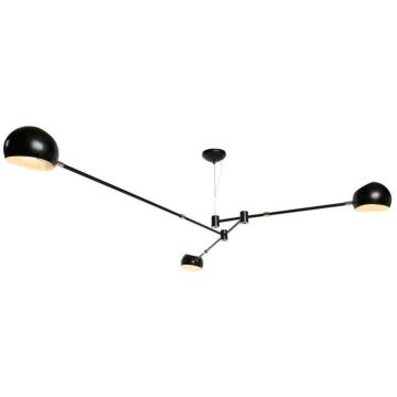 Step Into Design ASTRONOMY ST-5335B-3 BLACK Lampe de plafond 3x60W/E14 IP20
