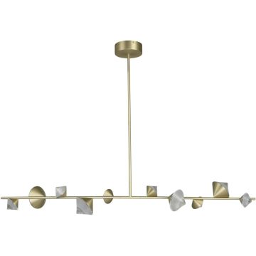 Step Into Design CONE ST-10307-130 gold Lampe de plafond 3x33W/LED 3000K 2640lm IP20