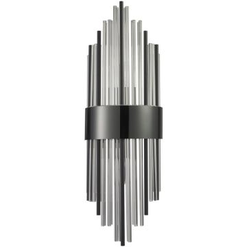 Step Into Design DRACO ST-88003W-M black Applique murale 2x20W/E14 IP20