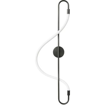 Step Into Design ESSA ST-B3554 black Applique murale 1x9W/LED 3000K 720lm IP20