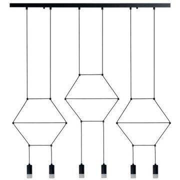 Step Into Design LINEA XT100-6P Suspension lumineuse 6x10W/G9 IP20