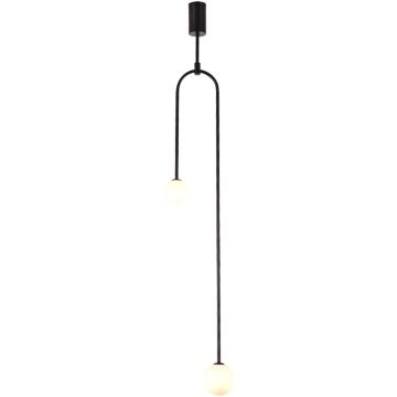 Step Into Design LOOP ST-8928S black Lampe de plafond 2x20W/G9 IP20