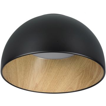Step Into Design PADELLA ST-9493C/A black Lampe de plafond 1x9W/LED 720lm IP20