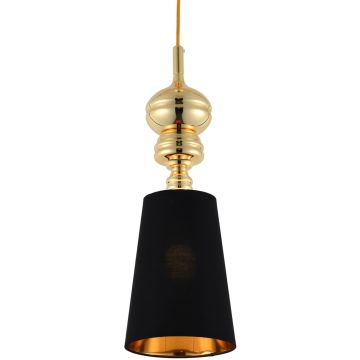 Step Into Design QUEEN MP-8846-18 black gold Suspension lumineuse 2x60W/E27 IP20