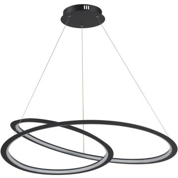 Step Into Design SPIRELLO ST-8826P/B Suspension lumineuse 1x40w/LED 3000K 4940lm IP20