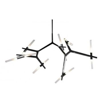 Step Into Design STICKS ST-1001-14 black Lampe de plafond 14x20W/G9 IP20