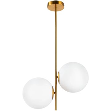 Step Into Design VENUS ST-5025-2 BRASS Lampe de plafond 2x60W/E27 IP20