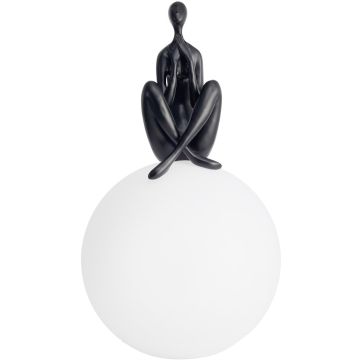 Step Into Design WOMAN ST-6020-C black Lampe de table 1x40w/E27 IP20
