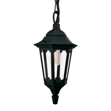 Elstead Lighting Parish PR9-BLACK Suspension lumineuse 1x60W/E27 IP44