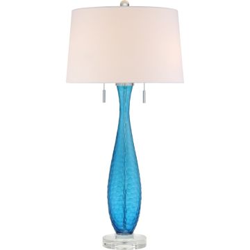 Quoizel OCEAN BLUE QZS-Q2314T Lampe de table 2x60W/E27