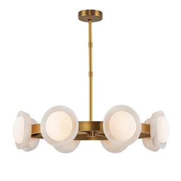 Quintiesse Alonso QN-ALONSO8-VBS-AR Lustre 1x28W/LED 3000K 1130lm IP20