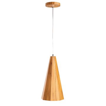 Quintiesse Angular QN-ANGULAR-P-S-TEAK Suspension lumineuse 1x40W/E27 IP20