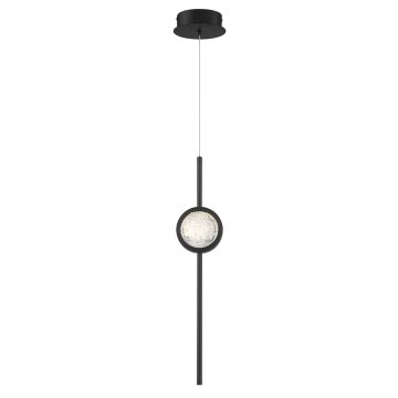 Quintiesse Barletta QN-BARLETTA-1P-BK Suspension lumineuse 1x6W/LED 3000K 340lm IP20