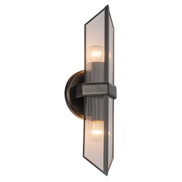 Quintiesse Cairo QN-CAIRO-2WB-UBZ-CR Applique murale 2x60W/E27 IP20