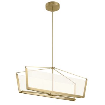 Quintiesse CALTERS QN-CALTERS-ISLE-CG Suspension lumineuse 1x50.8W/LED 3000k 5440LM
