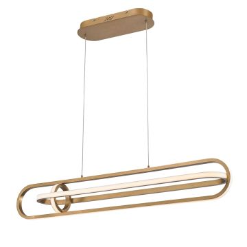Quintiesse Demark QN-DEMARK-LP-BG Suspension lumineuse 1x58W/LED 3000K 2900lm IP20