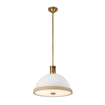 Quintiesse Doral QN-DORAL-P-M-WHT Suspension lumineuse 2x60W/E27 IP20