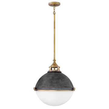 Quintiesse FLETCHER QN-FLETCHER-P-L-AZ Suspension lumineuse 3x60W/E27