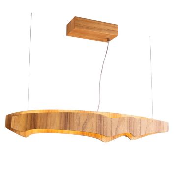 Quintiesse Horizon QN-HORIZON-LED-LP-100-TEAK Suspension lumineuse 1x46W/LED 3000K 2696lm IP20