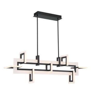 Quintiesse Inizio QN-INIZIO-LP-M-BK Lampe de plafond 1x86W/LED 3000K 3305lm IP20