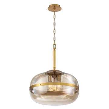 Quintiesse Nottingham QN-NOTTINGHAM-3P-AB Suspension lumineuse 3x40W/E27 IP20