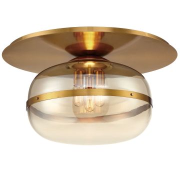 Quintiesse Nottingham QN-NOTTINGHAM-F-L-AB Plafonnier 3x40W/E27 IP20