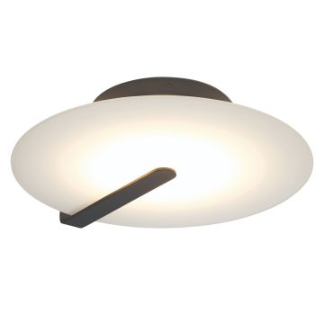 Quintiesse Nuvola QN-NUVOLA-F-M-BK Plafonnier 1x18W/LED 3000K 800lm IP20