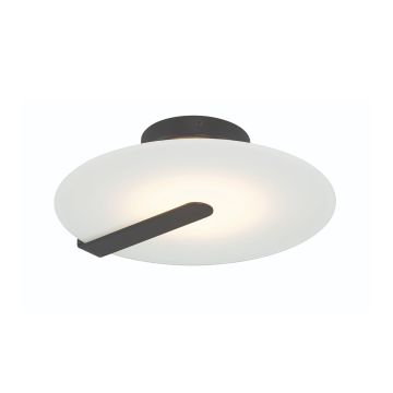 Quintiesse Nuvola QN-NUVOLA-F-S-BK Plafonnier 1x14W/LED 3000K 520lm IP20