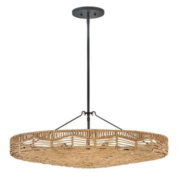 Quintiesse Ophelia QN-OPHELIA-6P-BK-CAM Suspension lumineuse 6x40W/E14 IP20