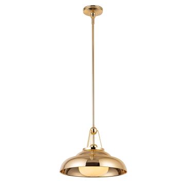 Quintiesse Palmetto QN-PALMETTO-P-M-PB Suspension lumineuse 1x60W/E27 IP20