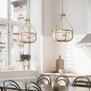 Quintiesse ROUX QN-ROUX3-NBR Suspension lumineuse 3x60W/E27