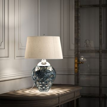 Quintiesse SAMARA QN-SAMARA-TL-BLU Lampe de table 1x60W/E27+1x7W/GU10 3000K 620LM