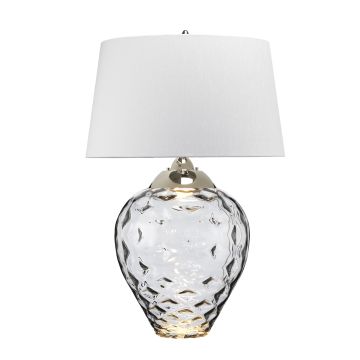 Quintiesse SAMARA QN-SAMARA-TL-LRG-SMK Lampe de table 1x60W/E27+1x7W/GU10 3000K 620LM