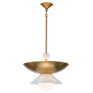 Quintiesse Saucer QN-SAUCER-4P-L-AB-OPAL Suspension lumineuse 3x40W/E14 IP20