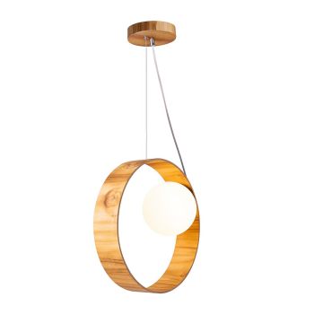 Quintiesse Sfera QN-SFERA-1P-TEAK Suspension lumineuse 1x40W/E27 IP20
