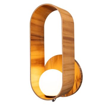 Quintiesse Sfera QN-SFERA-WB-L-TEAK Applique murale 1x40W/E27 IP20