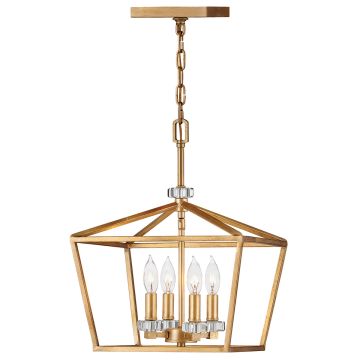 Quintiesse STINSON QN-STINSON-4P-M-DBR Suspension lumineuse 4x60W/E14