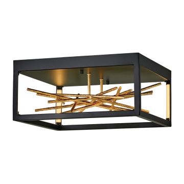 Quintiesse STYX QN-STYX-LED-F-BG Plafonnier 8W/LED Tape 3000k
