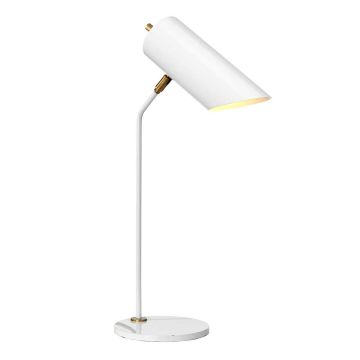 Elstead Lighting QUINTO WHITE QUINTO-TL-WAB Lampe de table 1x60W/E27